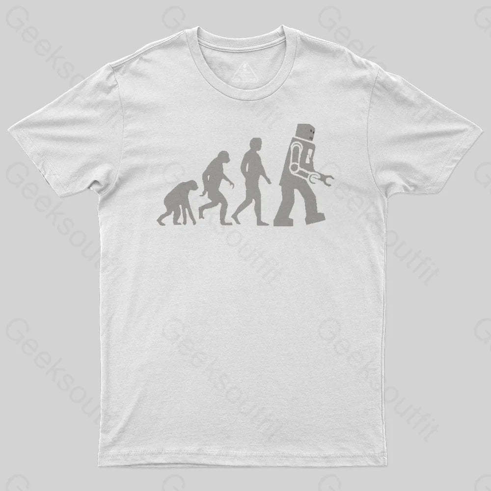 Will AI Replaces Humans T-Shirt - Geeksoutfit
