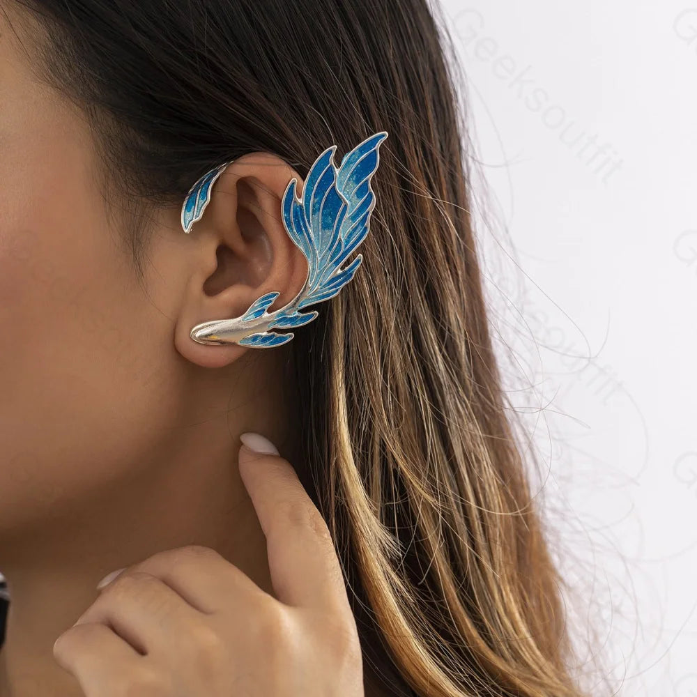 Wing Of Elf Ear Cuffs - Geeksoutfit