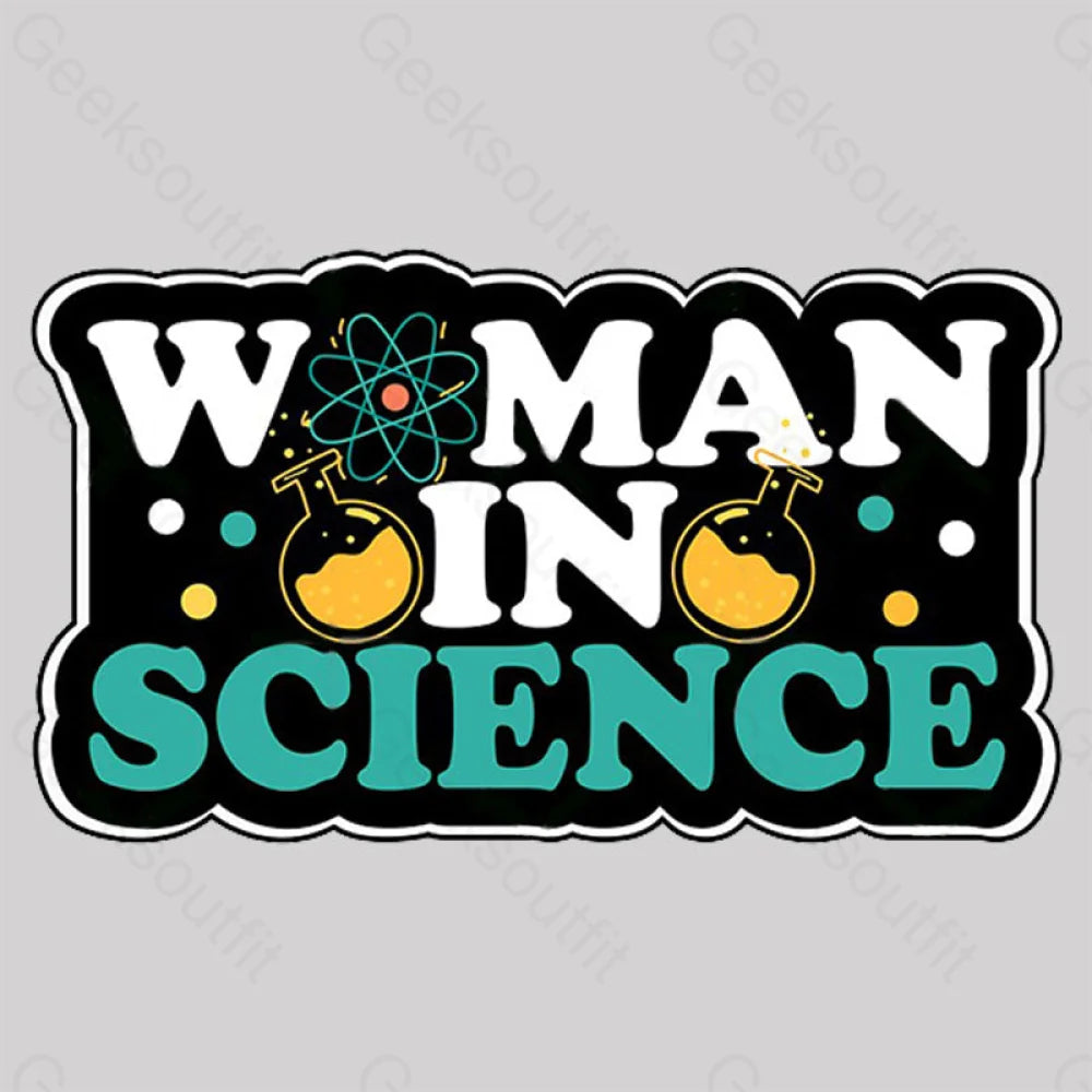 Woman In Science Women’s V-Neck T-Shirt