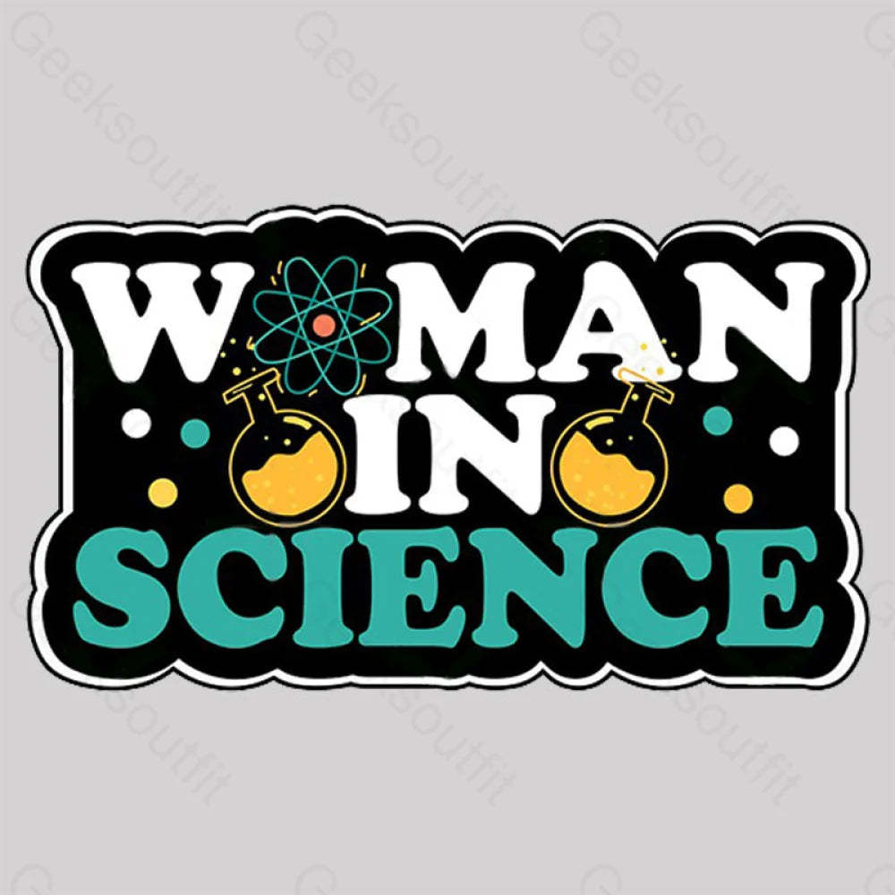 Woman In Science Women’s V-Neck T-Shirt