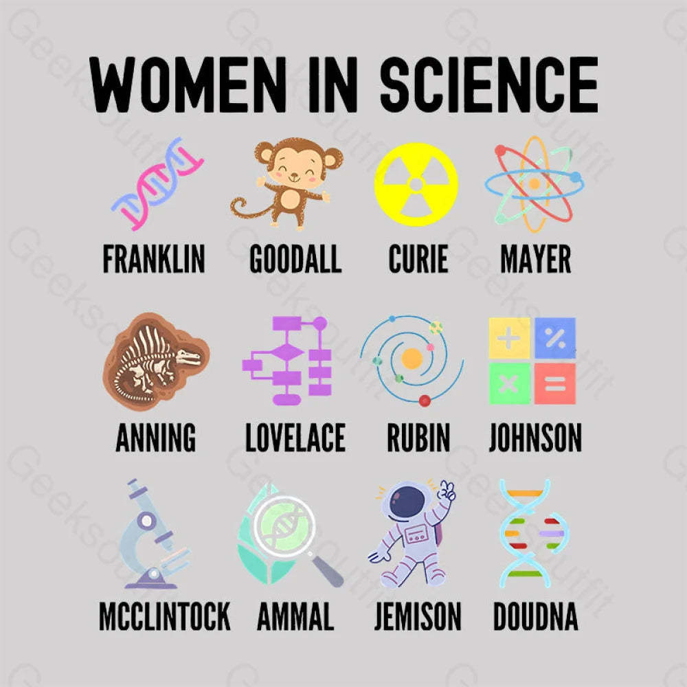 Women In Science Steminist Women’s V-Neck T-Shirt