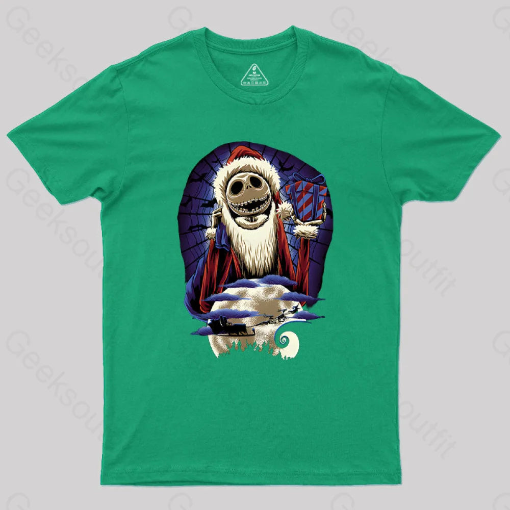 Wonderful Nightmare Geek T-Shirt Green / S