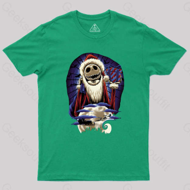 Wonderful Nightmare Geek T-Shirt Green / S
