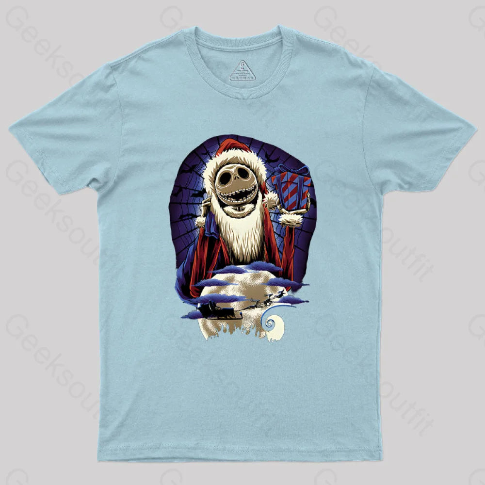 Wonderful Nightmare Geek T-Shirt Light Blue / S