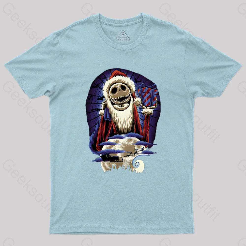 Wonderful Nightmare Geek T-Shirt Light Blue / S