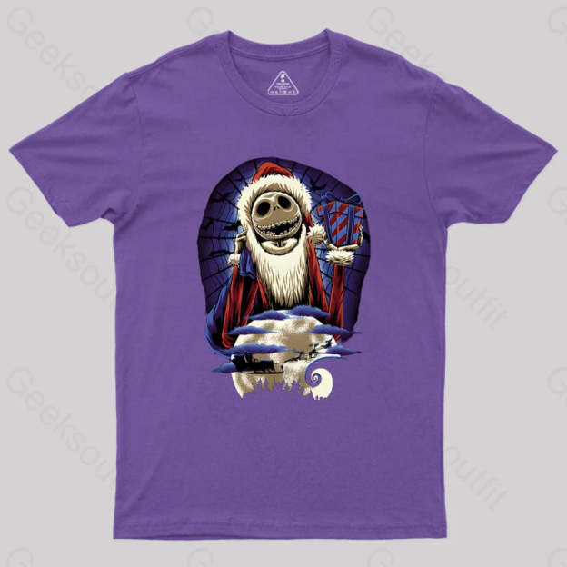 Wonderful Nightmare Geek T-Shirt Purple / S