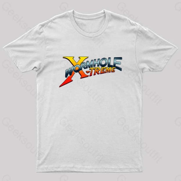 Wormhole Xtreme Nerd T-Shirt White / S
