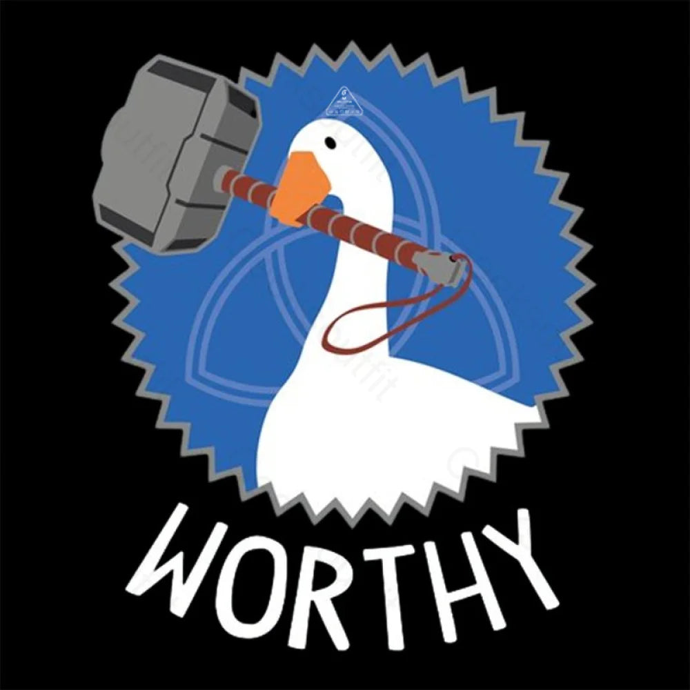 Worthy Goose T-shirt - Geeksoutfit