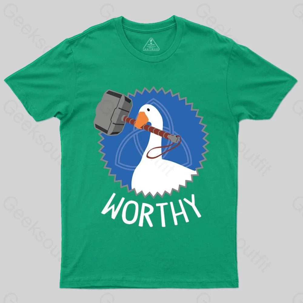 Worthy Goose T-shirt - Geeksoutfit