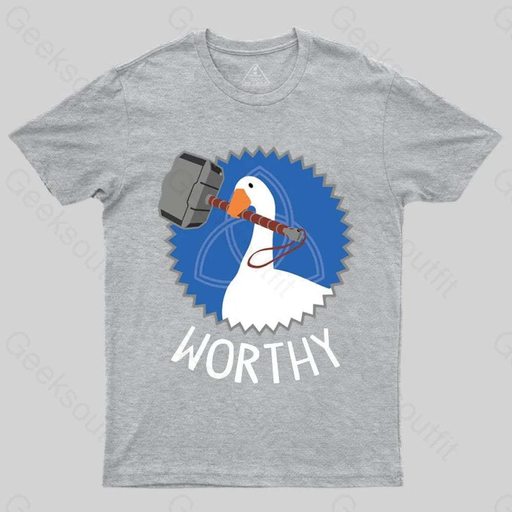Worthy Goose T-shirt - Geeksoutfit