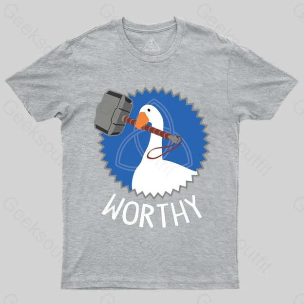 Worthy Goose T-shirt - Geeksoutfit