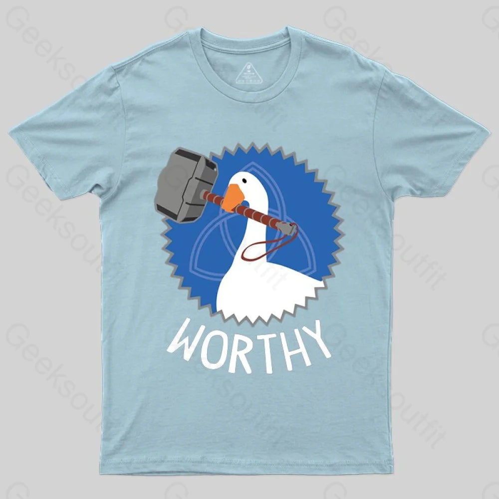 Worthy Goose T-shirt - Geeksoutfit