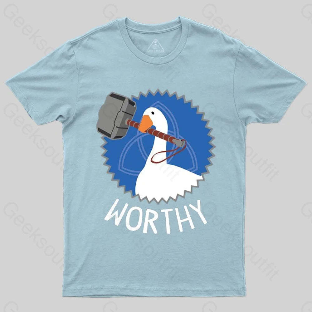 Worthy Goose T-shirt - Geeksoutfit