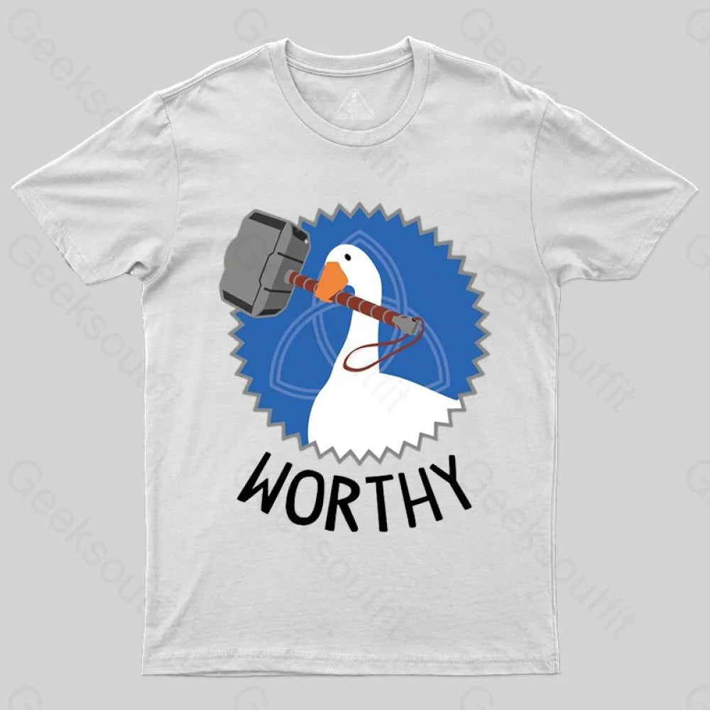 Worthy Goose T-shirt - Geeksoutfit