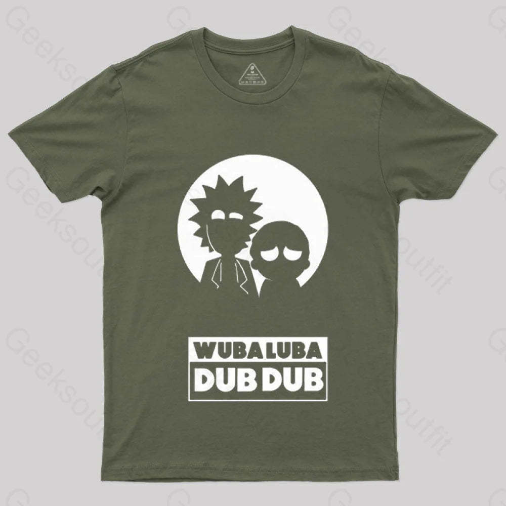 Wubaluba Dub T-Shirt Army Green / S