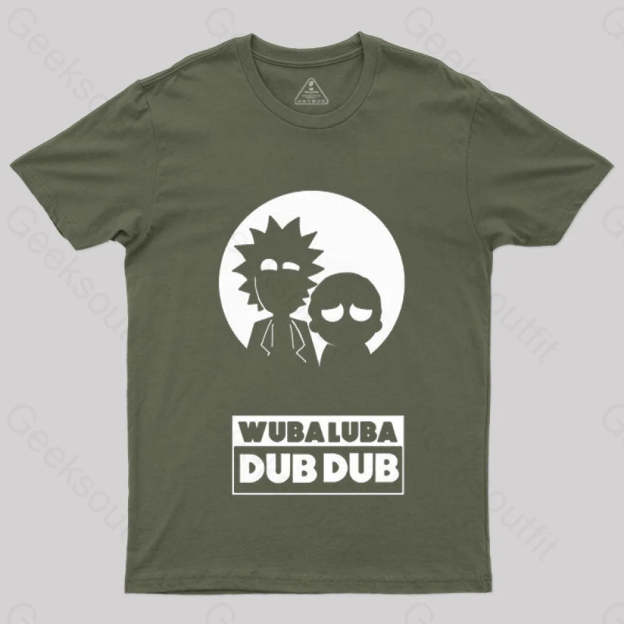 Wubaluba Dub T-Shirt Army Green / S