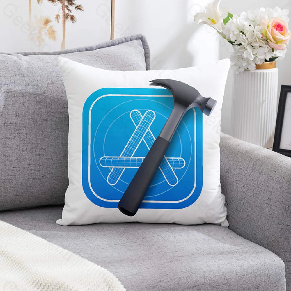 Xcode Icon Pillowcase 40*40Cm / Geekpc034