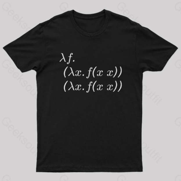 Y Combinator Geek T-Shirt Black / S