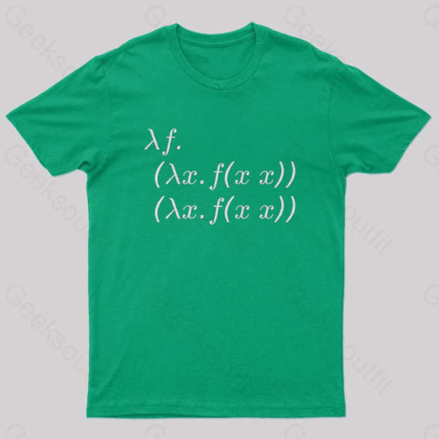 Y Combinator Geek T-Shirt Green / S
