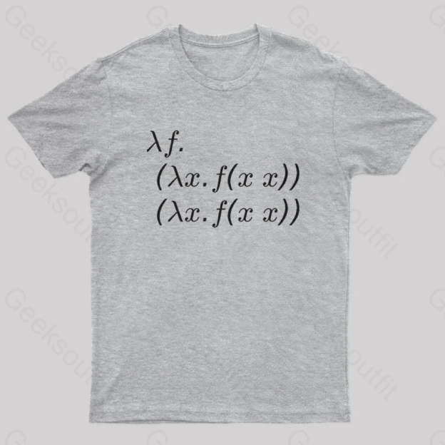 Y Combinator Geek T-Shirt Grey / S