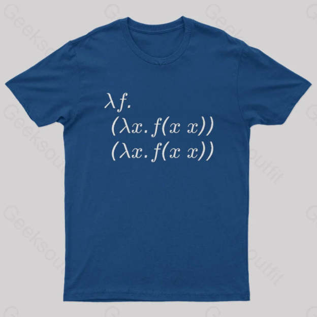 Y Combinator Geek T-Shirt Navy / S
