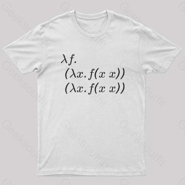 Y Combinator Geek T-Shirt White / S