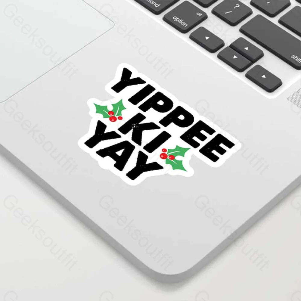 Yippee Ki Yay Geek Sticker