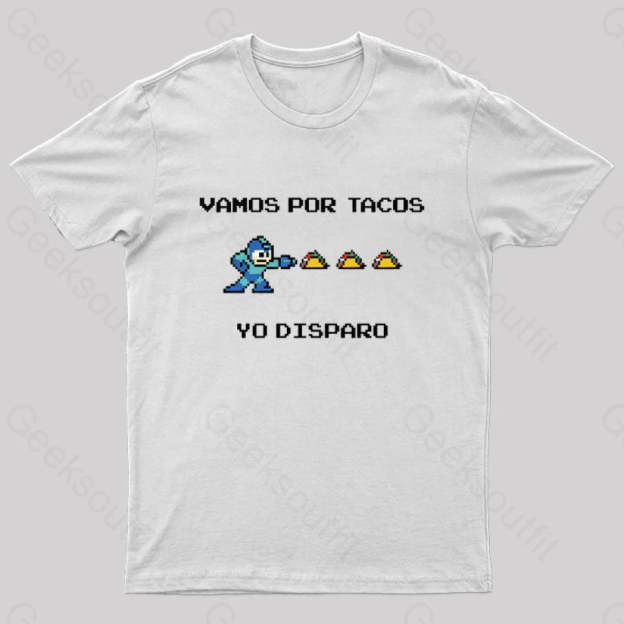 Yo Disparo Nerd T-Shirt White / S