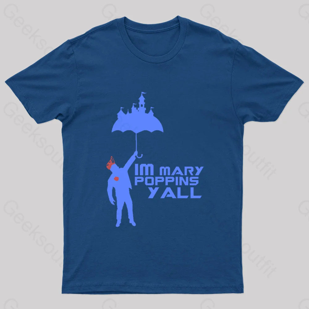 Yondu Poppins Geek T-Shirt Navy / S
