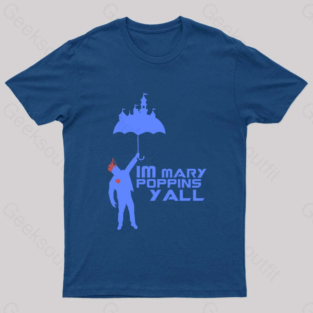 Yondu Poppins Geek T-Shirt Navy / S