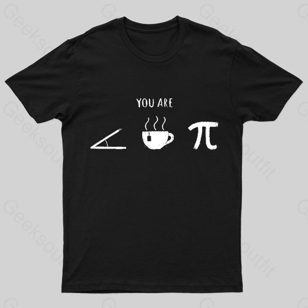 You Are Cutie Pie Geek T-Shirt Black / S