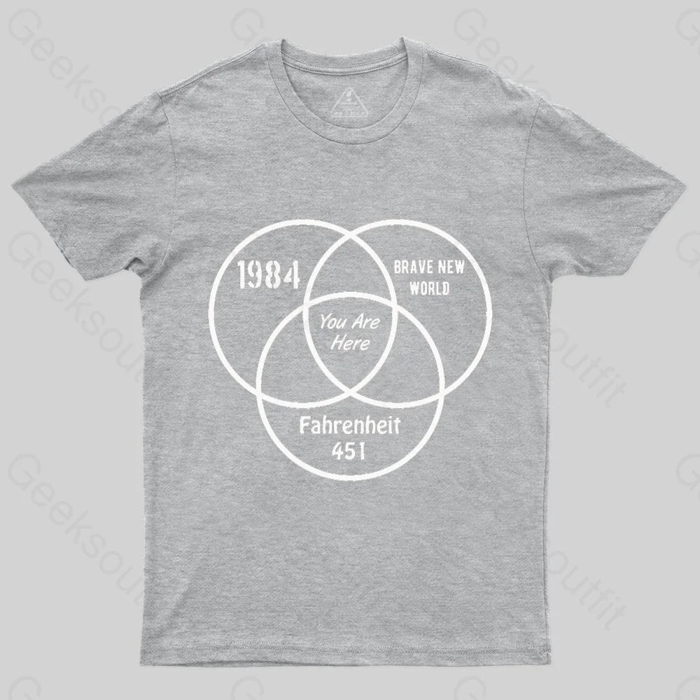 You Are Here T-shirt - Geeksoutfit