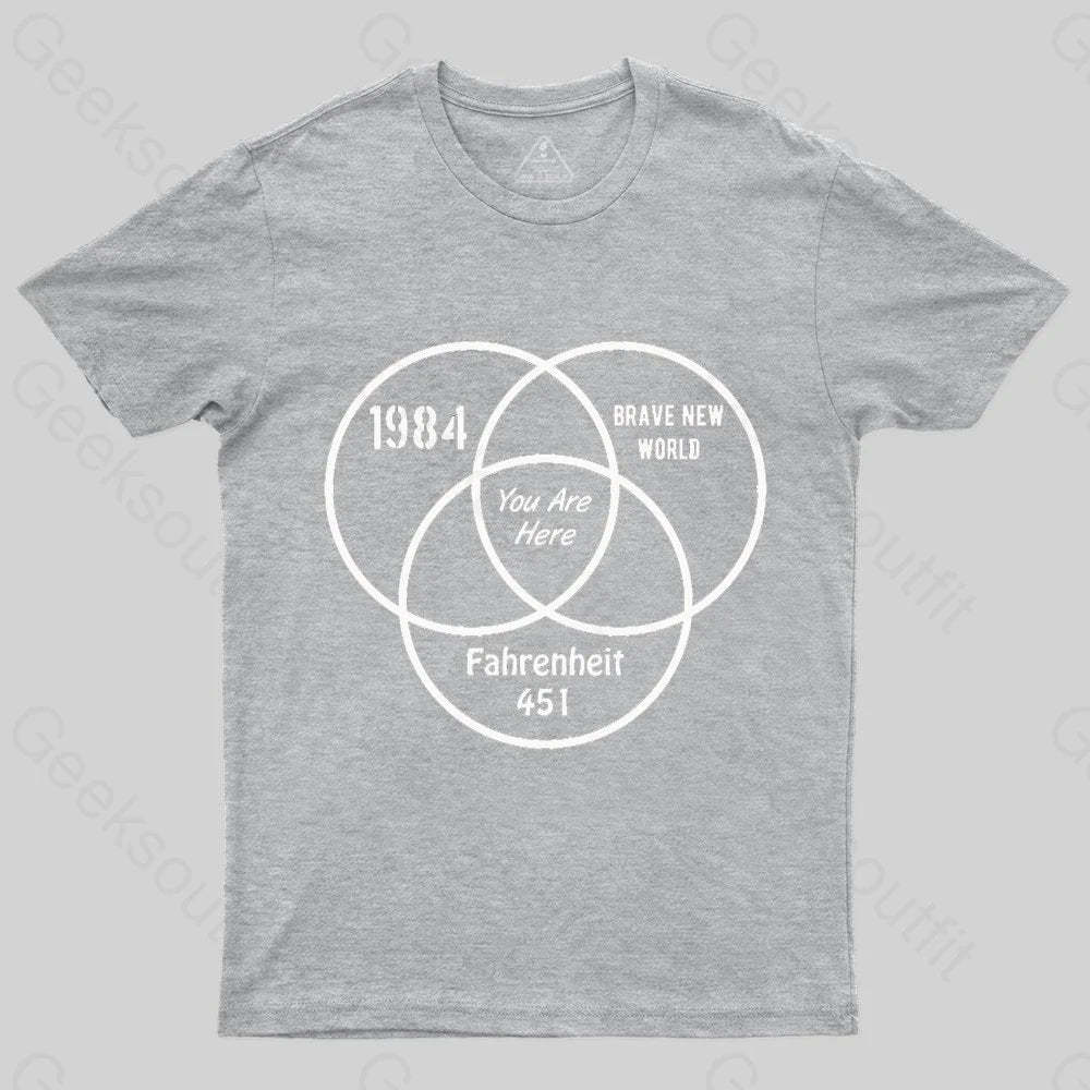 You Are Here T-shirt - Geeksoutfit