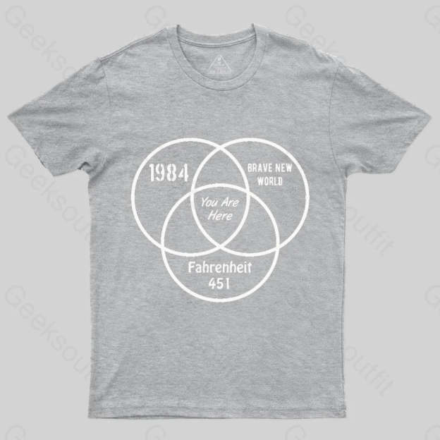 You Are Here T-shirt - Geeksoutfit