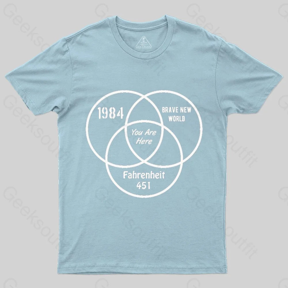 You Are Here T-shirt - Geeksoutfit