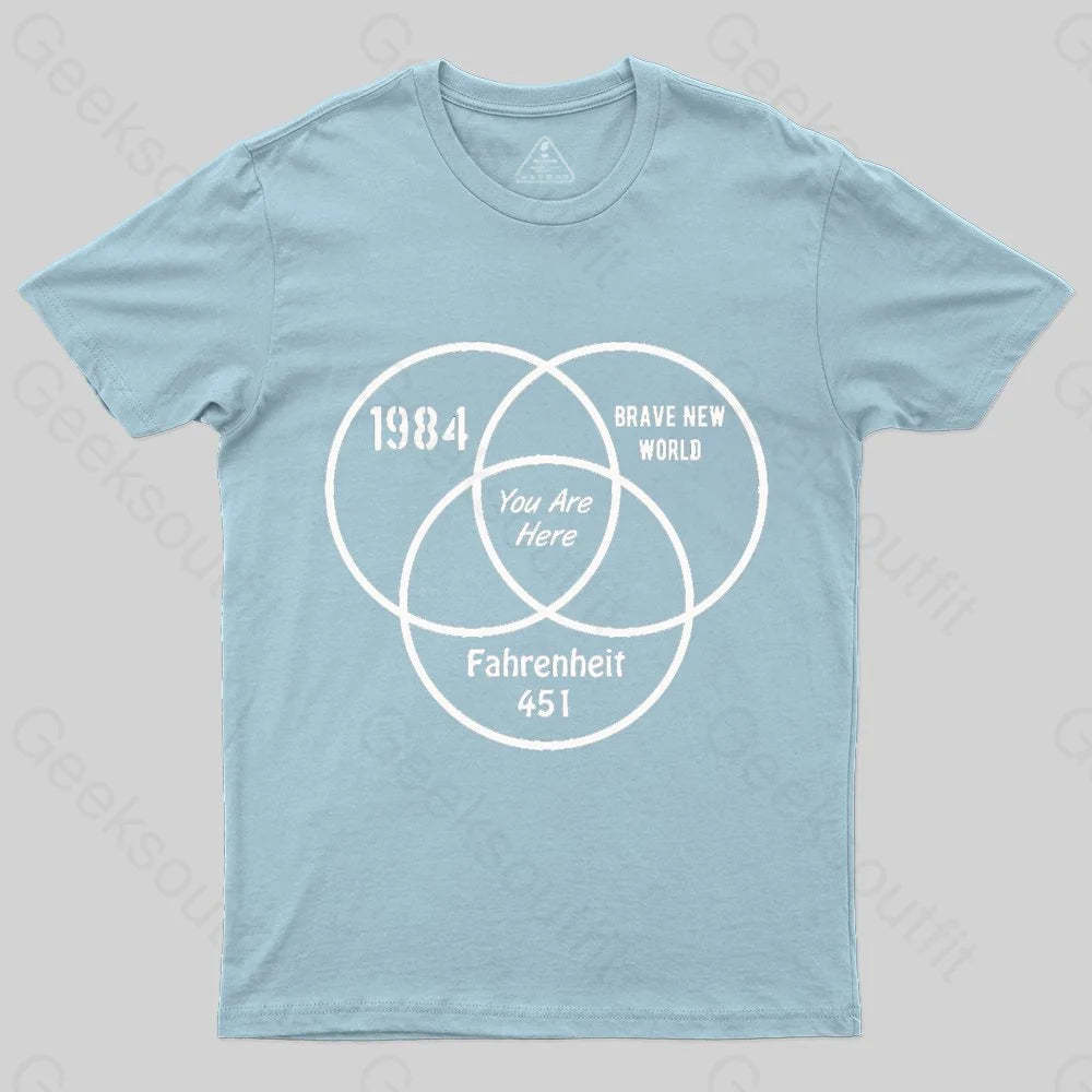 You Are Here T-shirt - Geeksoutfit