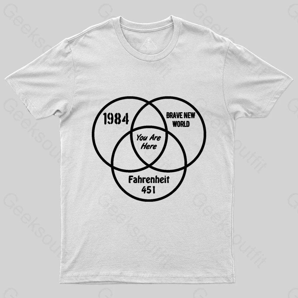 You Are Here T-shirt - Geeksoutfit