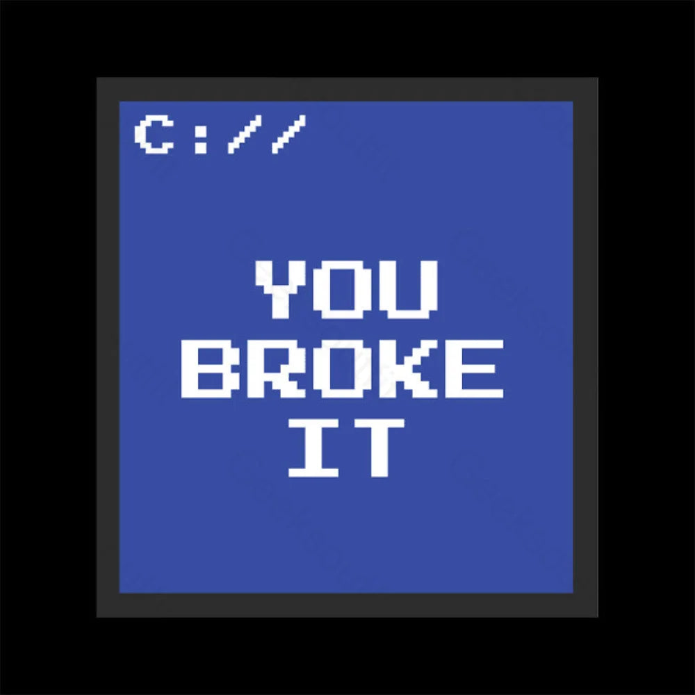 You Broke It Nerd T-Shirt