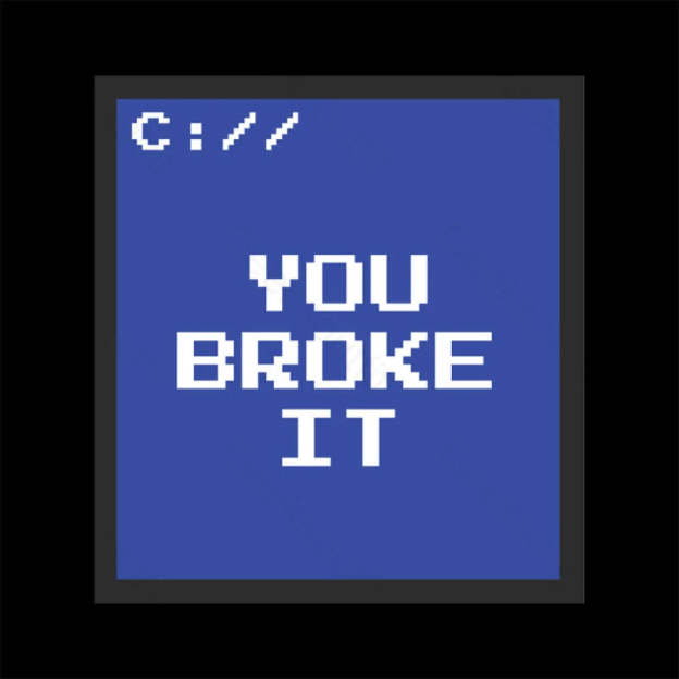 You Broke It Nerd T-Shirt
