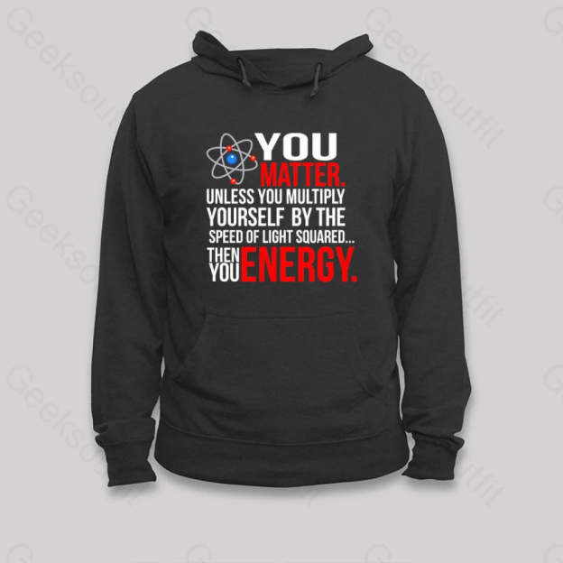 You Matter Hoodie Black / S