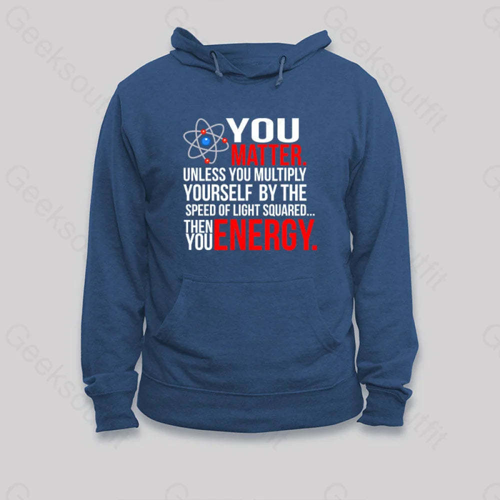 You Matter Hoodie Dark Blue / S