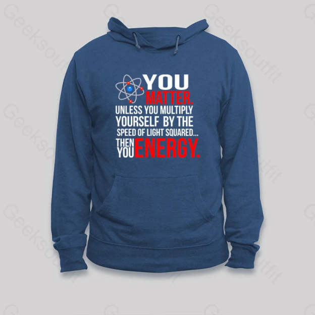 You Matter Hoodie Dark Blue / S