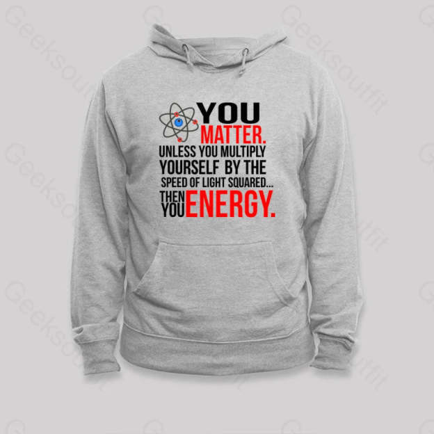 You Matter Hoodie Grey / S