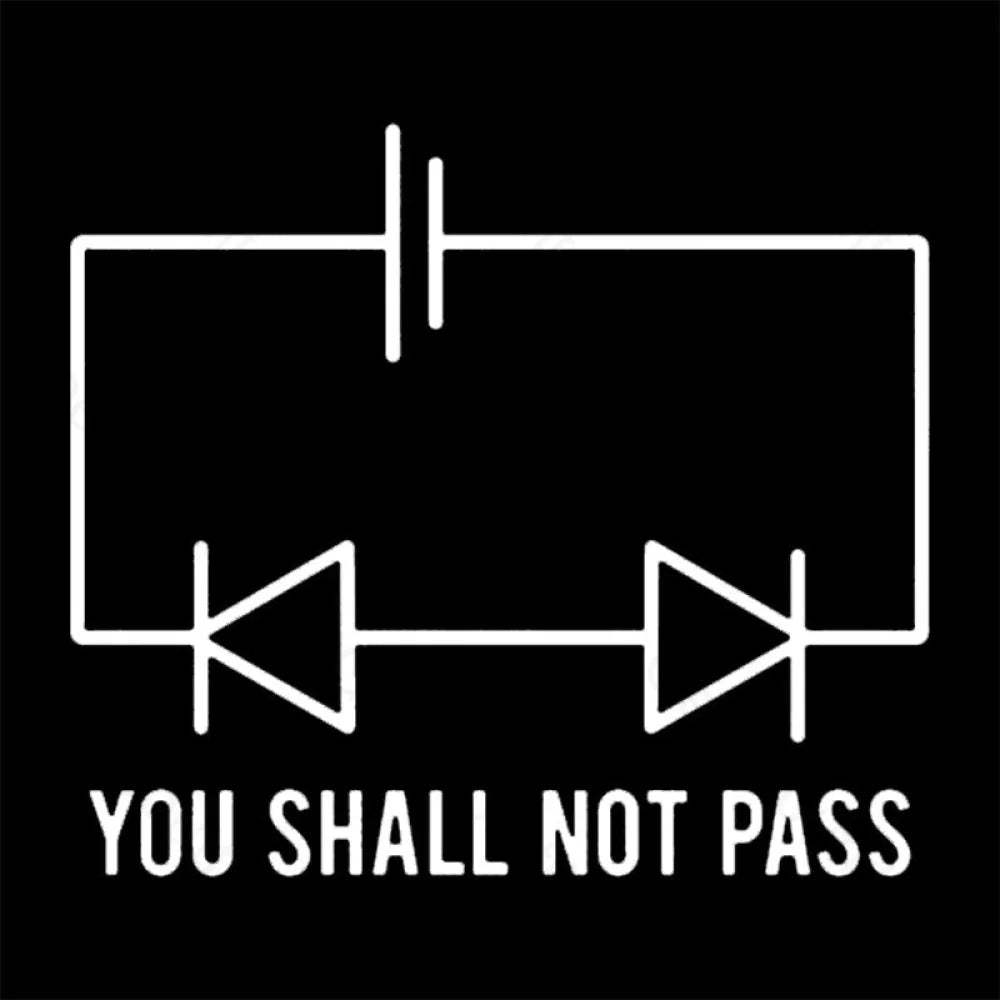 You Shall Not Pass Nerd T-Shirt