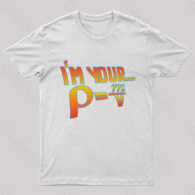 Your Density Nerd T-Shirt White / S