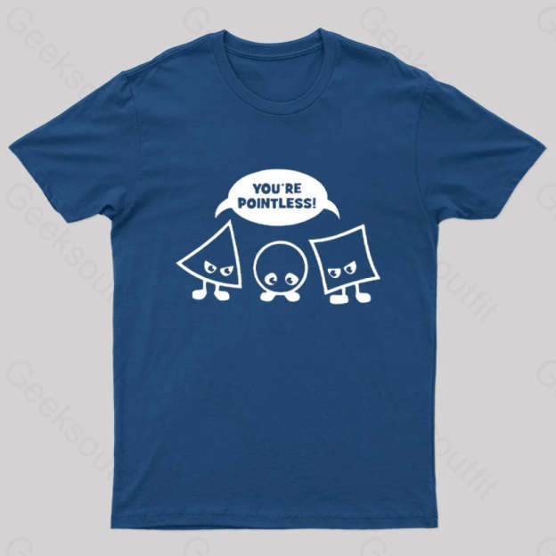 You’re Pointless T-Shirt Navy / S