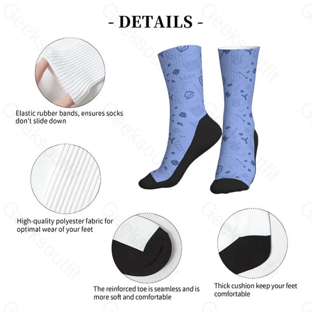 Zelda Game Pattern Men’s Socks