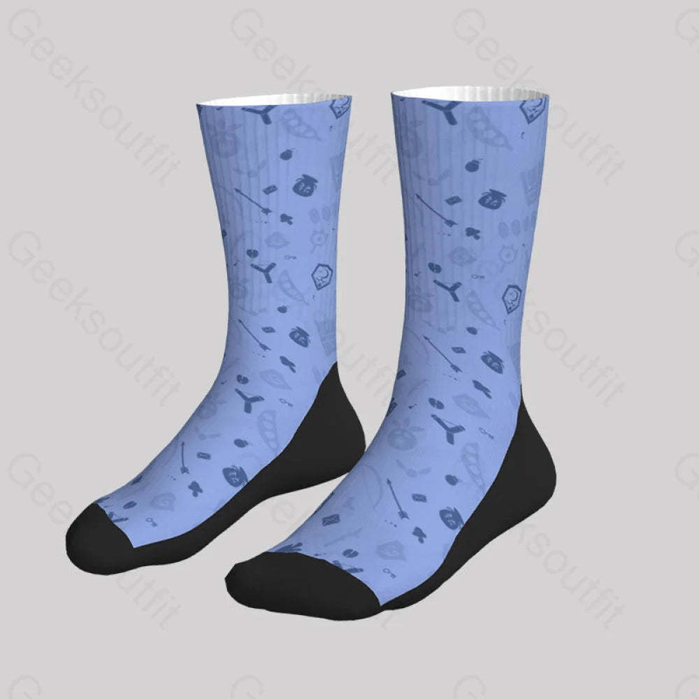 Zelda Game Pattern Men’s Socks Sks017