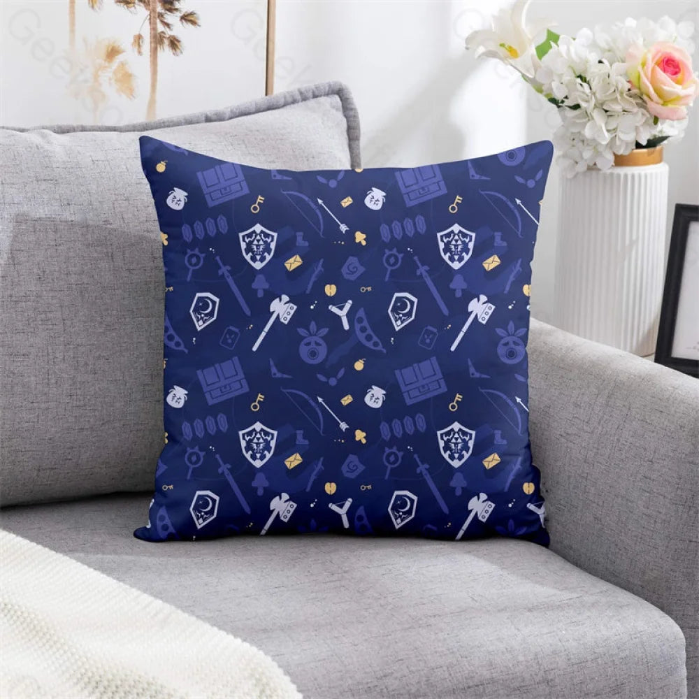 Zelda Game Pattern Pillowcase