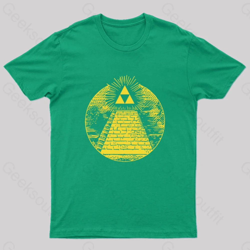 Zelda - Wake Up Hyrule T-Shirt Green / S